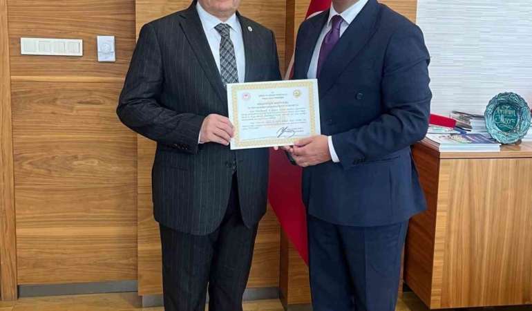 Yeniköy Kemerköy Enerji’ye 4 milyon fidan için takdir belgesi