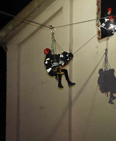 Tekirdağ’da gerçeğini aratmayan arama kurtarma tatbikatı