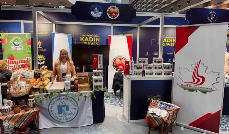 Pazaryeri’nin kadın emeği İstanbul’da ulusal zirvede vitrine çıktı