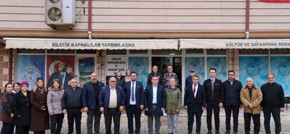 Vali Sözer vatandaşlarla Kapaklılar Derneği’nde buluştu