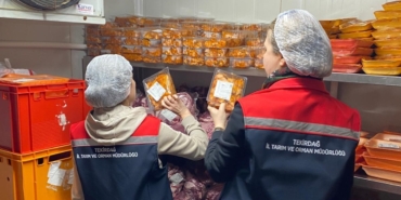 Tekirdağ’da toplu tüketim yerlerinde eş zamanlı gıda denetimi