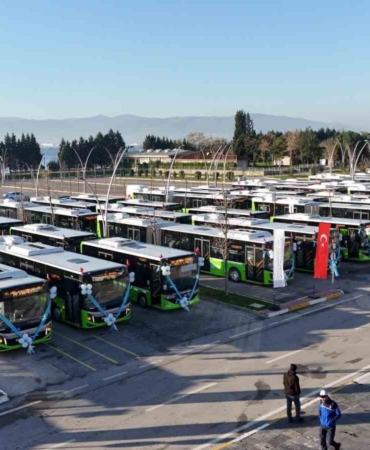 Kocaeli ulaşım filosuna 68 yeni otobüs