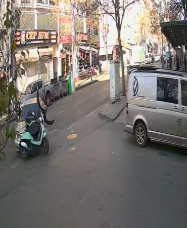 Çorlu’da otomobille motosiklet kafa kafaya çarpıştı: 1 yaralı