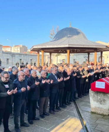 Kıbrıs Gazisi Ekrem Karaca, Babaeski’de son yolculuğuna uğurlandı