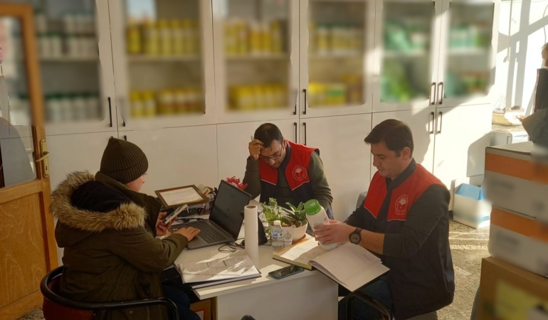Kırklareli’nde gübre bayilerine sıkı denetim