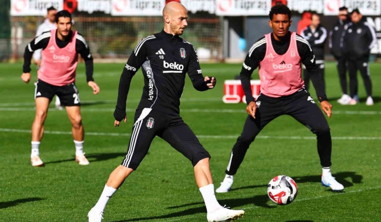 Beşiktaş’ta Trabzonspor maçı hazırlıkları devam etti
