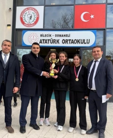 Bilecik’te okul sporlarında masa tenisi başarısı