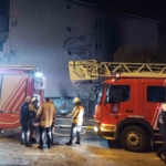 Sultanbeyli’de boya kaporta dükkanında yangın: 4 araç yandı