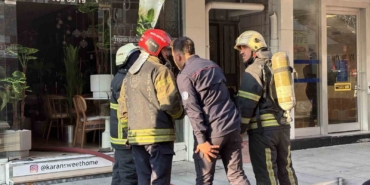 Depoda başlayan yangın mahallede paniğe yol açtı