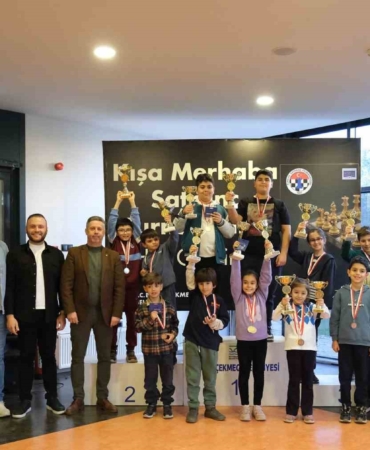 Büyükçekmece’de Kışa Merhaba Hızlı Satranç Turnuvası nefesleri kesti