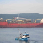 Çanakkale Boğazı’ndan yüzer üretim, depolama ve boşaltma gemisi geçti