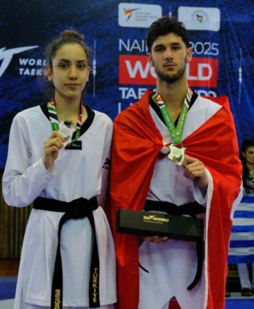 Dünya Ümitler Taekwondo Şampiyonası’nda millilerden iki gümüş