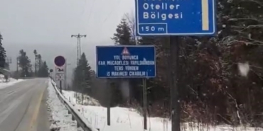 Uludağ’da kar yağışı etkisini sürdürüyor