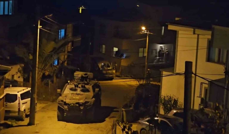 Yalova’da DAEŞ operasyonları sabaha kadar sürdü