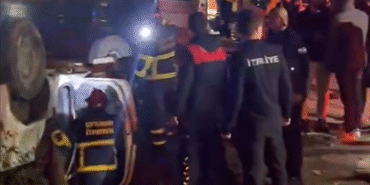 Yalova’da otomobil takla attı: 2 yaralı