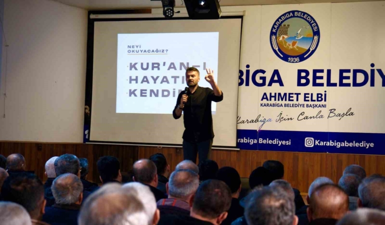 Karabiga’da Mekke’nin Fethi Gecesi coşkusu