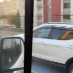 Başakşehir’de bisiklet yoluna giren sürücüler tepki çekti