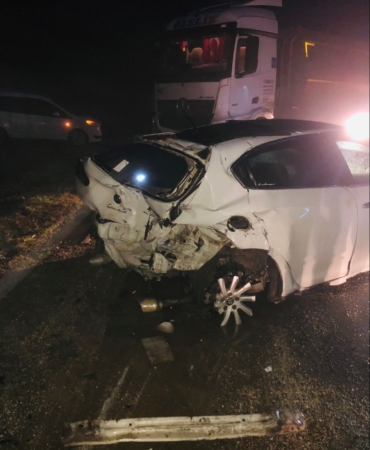 Bilecik’te yağış kazayı beraberinde getirdi