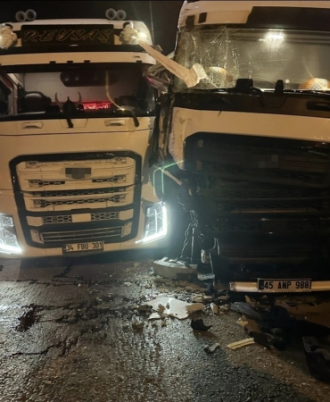 Susurluk’ta tır kazası