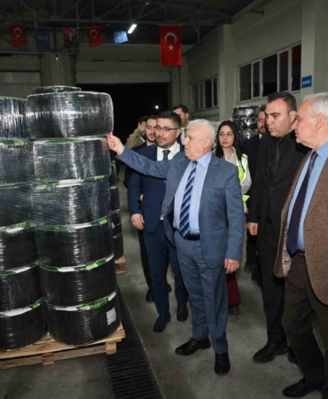 Bursa Büyükşehirden yüzde 50 hibeli sulama borusu desteği