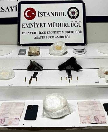 Esenyurt’ta uyuşturucu operasyonu