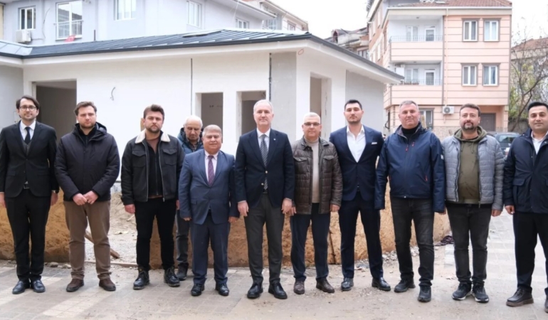 Sinanbey’in yeni aile sağlık merkezi yükseliyor