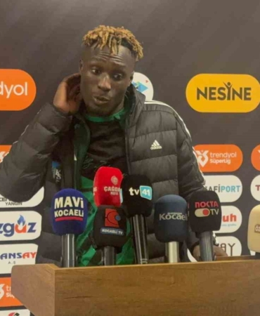 Daniel Agyei: "Yılı galibiyetle kapatmak güzel"