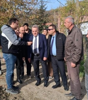 Bilecik’te Muratdere Köyü içmesuyu hattı incelendi