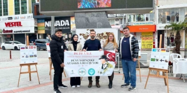 Burhaniye’de üniversitelilerden anlamlı bir proje