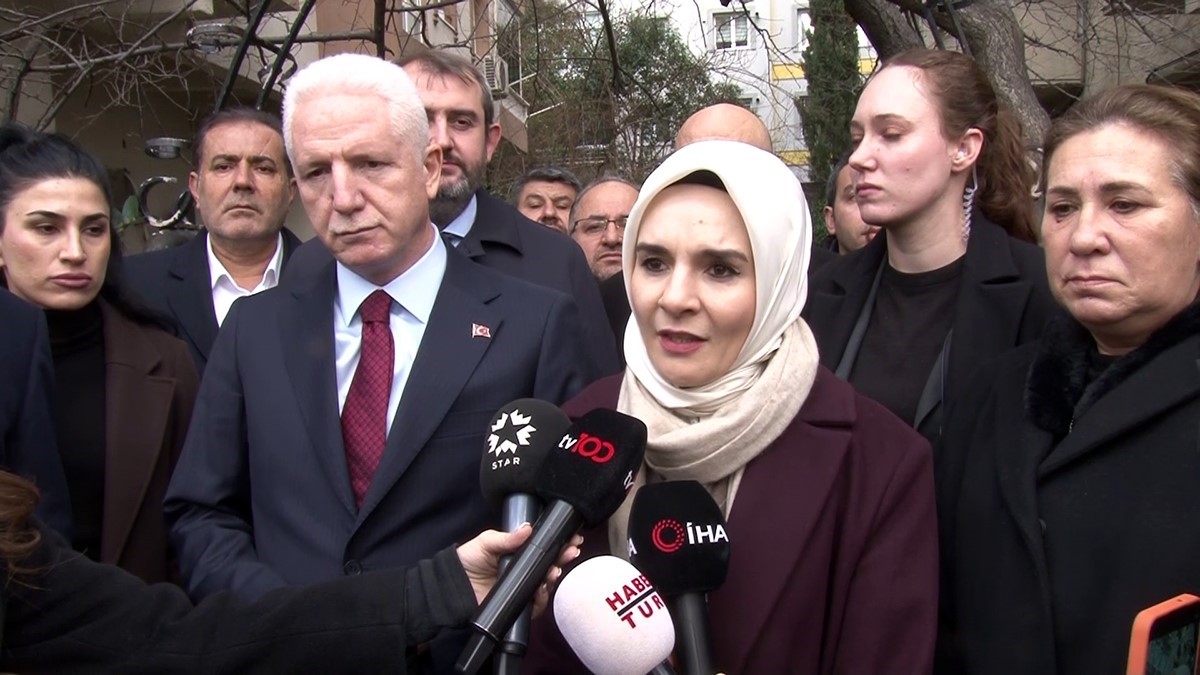 Atlas Çağlayan’ın ailesine taziye ziyaretinde bulunan Aile Bakanı Göktaş: "Ailenin acısını çok derinden paylaşıyoruz"