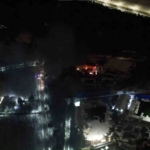 TRT’nin film platosunda yangın paniği: Çok sayıda ekip sevk edildi