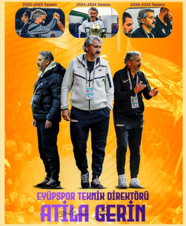 Eyüpspor’da teknik direktörlük görevine Atila Gerin getirildi