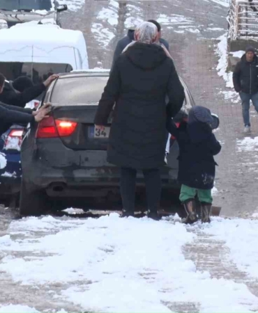 Karın sefasını çocuklar sürdü, cefasını büyükler çekti