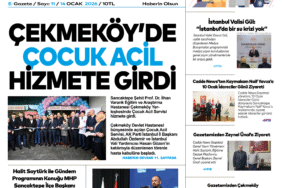 14 OCAK 2025 CADDE NEWS E-GAZETE 11. SAYISI