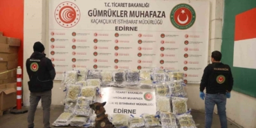 Kapıkule’de 144 kilo esrar ele geçirildi