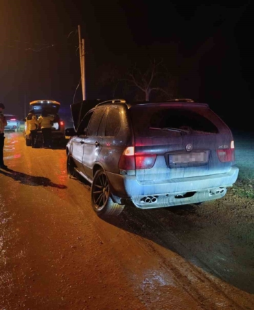 ’Dur’ ihtarına uymayan alkollü sürücü kaza yapınca yakalandı