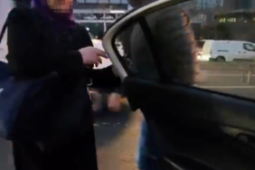 Taksici trafiği yoğun buldu, aldığı yolcuyu tekrar indirdi