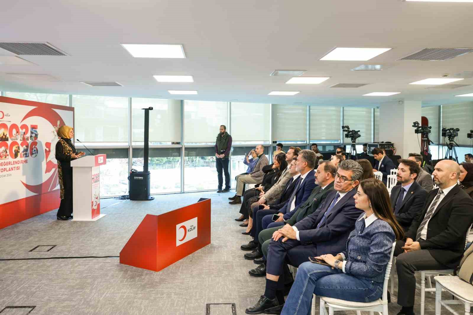 Türk Kızılay Başkanı Yılmaz: "2025 yılında 12,5 milyar lirayı aşkın bağış gerçekleşti"