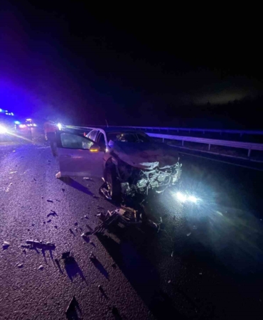 Kırklareli’de otomobiller çarpıştı: 6 yaralı