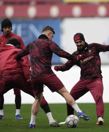 Galatasaray, Atletico Madrid maçı hazırlıklarını sürdürdü