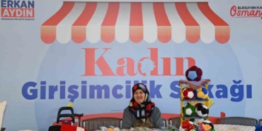 Girişimci kadınların el emeği Osmangazi Meydanı’nda buluştu