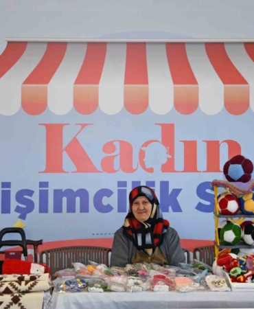 Girişimci kadınların el emeği Osmangazi Meydanı’nda buluştu