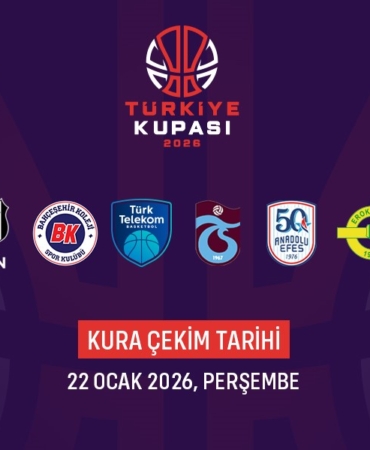 Basketbolda Türkiye Kupası’nda mücadele edecek takımlar belli oldu