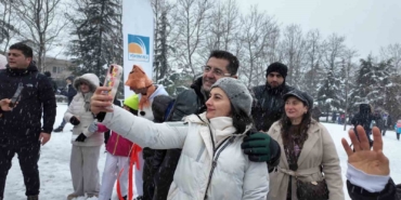 Çekmeköy’de kar şenliği: Yüzlerce vatandaş doyasıya eğlendi