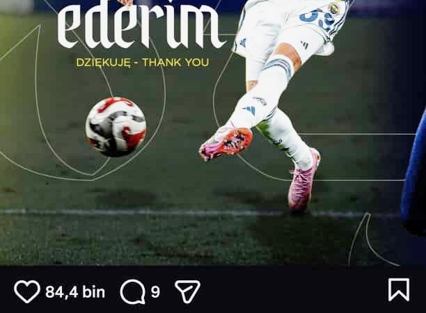 Szymanski, Fenerbahçe’ye veda etti