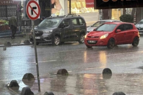 Fırtına ve kar uyarılarının ardından Arnavutköy’de yağış başladı