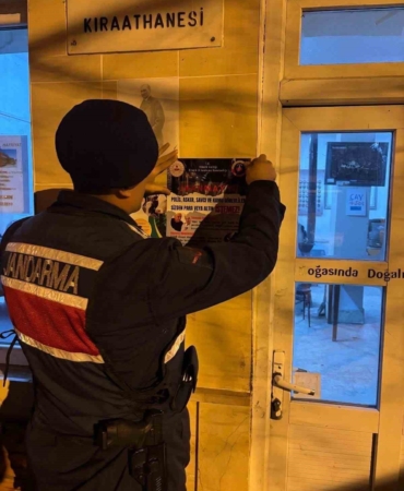 Jandarmadan dolandırıcılık olaylarına karşı bilgilendirme