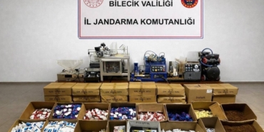Bilecik’te 126 bin 840 adet makaron ele geçirildi