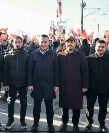 Esenyurt Belediye Başkan Vekili Can Aksoy’dan Filistin için güçlü destek