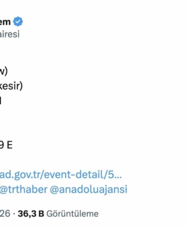 Sındırgı’daki 4.5’lik deprem Bursa’da da hissedildi